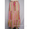 Women's skirt with tassels